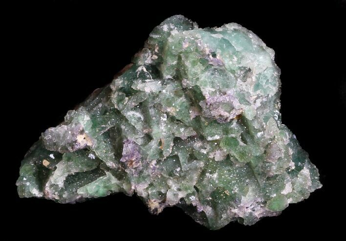 Green Fluorite & Druzy Quartz - Colorado #33385